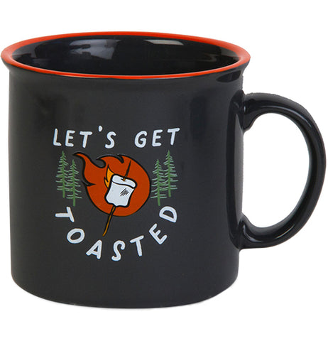 Oversized Let's Get Toasted Coffee Mug