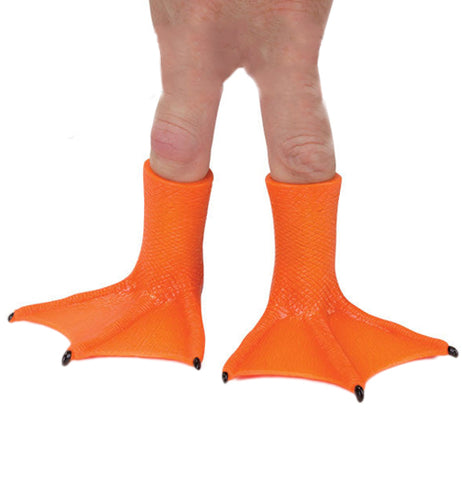 Finger Puppet Duck Feet