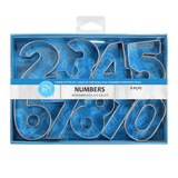 Number 9 PC Cookie Cutter Set