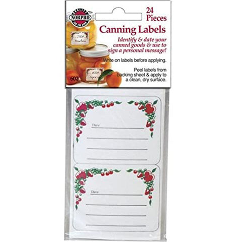 Canning Labels