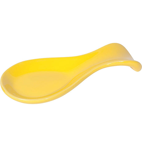Yellow Stoneware Spoon Rest