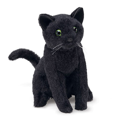 Finger Puppet, Mini Black Cat