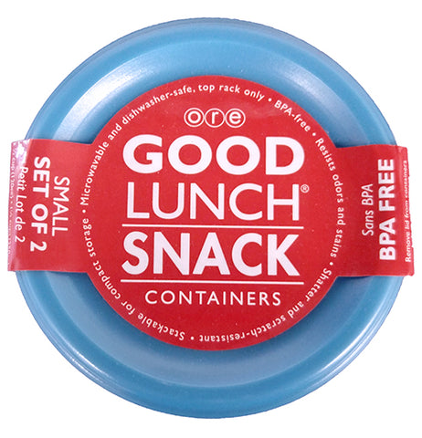 Set of 2 Large Ocean Snack Containers