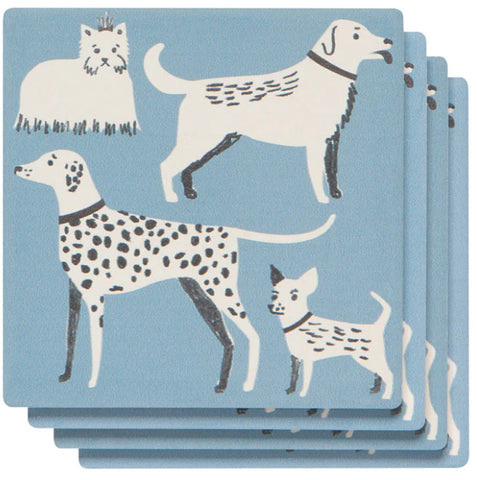 Soak Up Dog Days Coaster Set