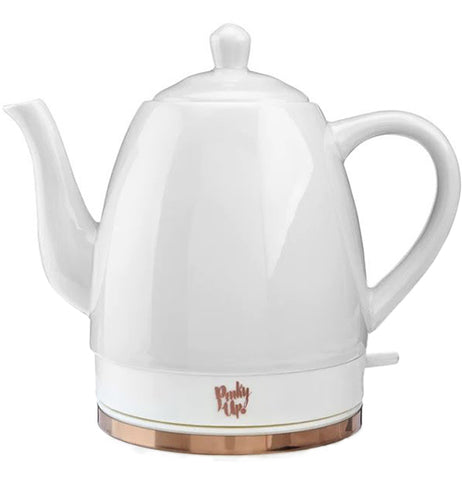 Noelle Gray Ceramic Electric Tea Kettle