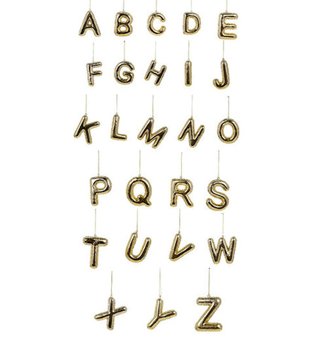 Balloon Letter Ornament