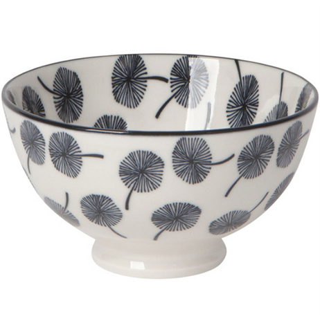 Gray Dandelion Bowl