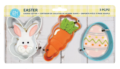 HOLIDAY Easter Cookie Cutter 3 Piece Set