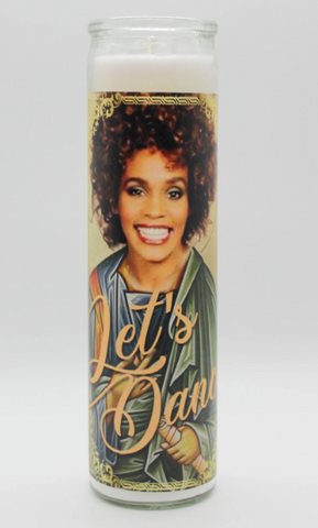 Whitney Houston Candle