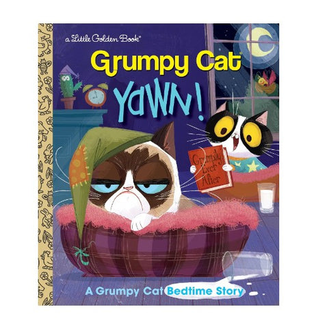 Yawn! A Grumpy Cat Bedtime Story - Little Golden Book