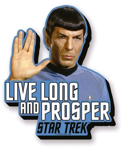 Star Trek Spock Funky Chunky Magnet
