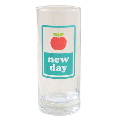 "New Day" Juice Glass