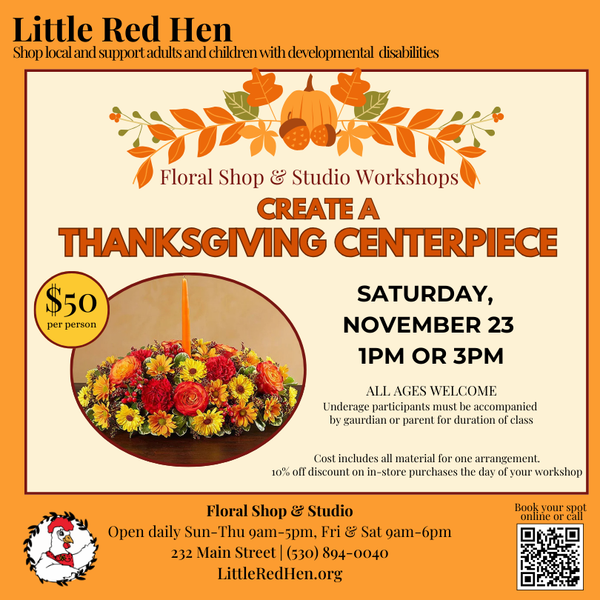 Thanksgiving Centerpiece Workshop main image 0