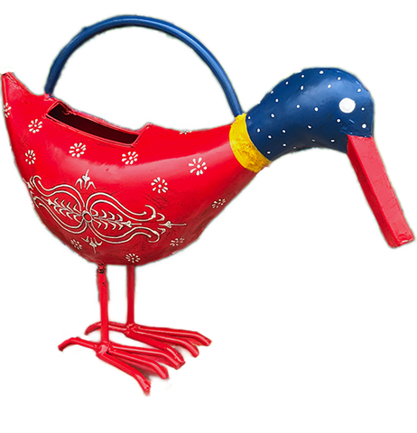 "Red Bandana Duck Plant Pals" Water Can