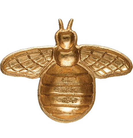 Decorative Cast Iron Bee-Shaped Dish