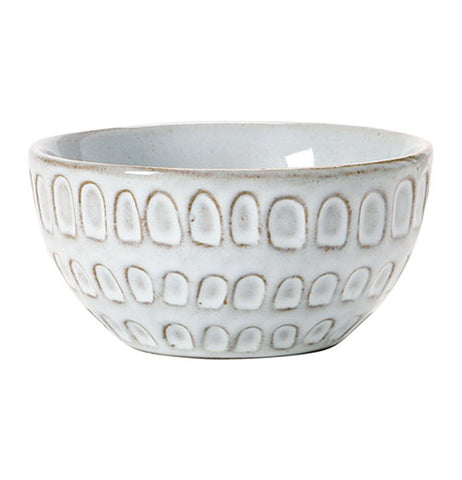 Debossed Stoneware Bowl