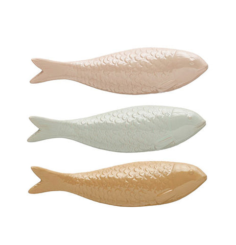 Sculpted Stoneware Fish