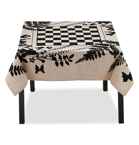 "Fern Checkerboard" Tablecloth