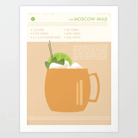 The Moscow Mule Print