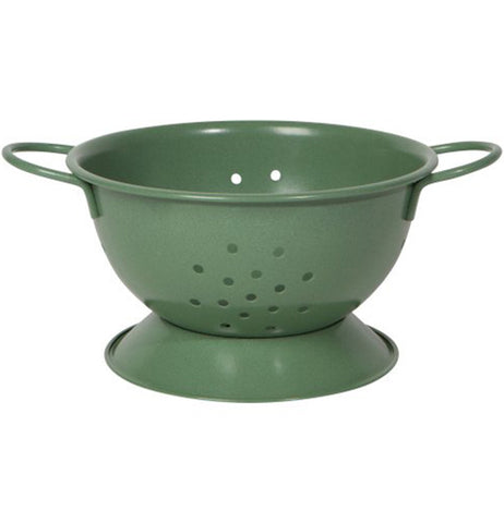 Matte Elm Green Colander