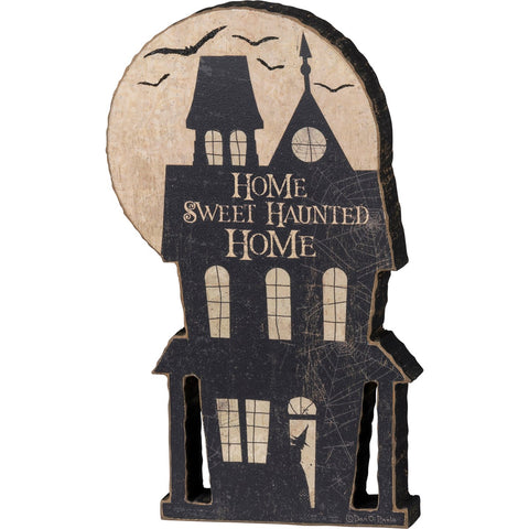 HALLOWEEN - "Haunted Home" Chunky Sitter
