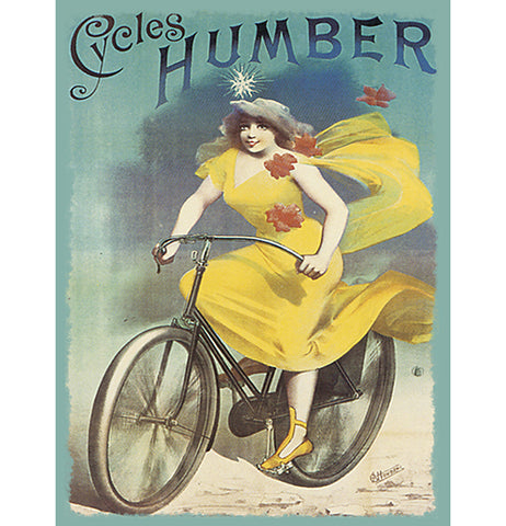 Humber Cycles Tin Sign