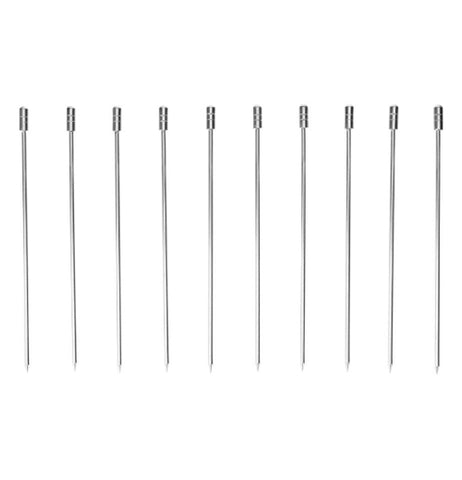 "Stainless Steel" Cocktail Picks (Set of 10)