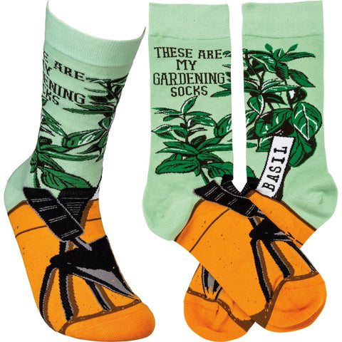These Are My Gardening Socks