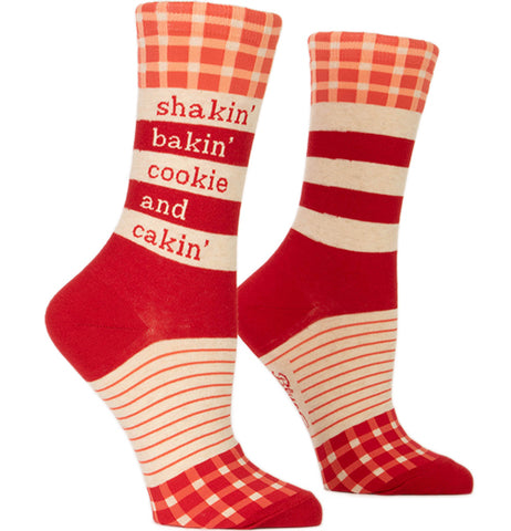 "Shakin' and Bakin'" Crew Socks