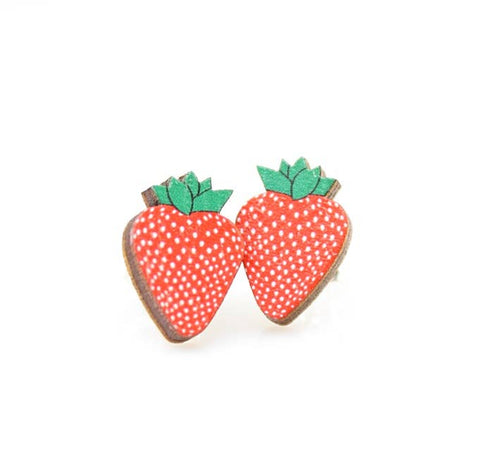Strawberry Stud Earrings