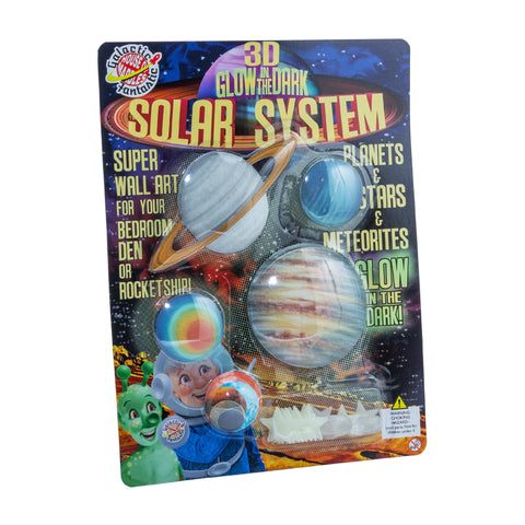 3D Glow-in-the-Dark Solar System