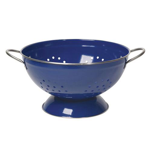 Blue colander shop