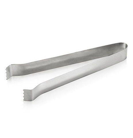 The Ice Tongs are made from stainless steel with teeth on both of the tong heads.