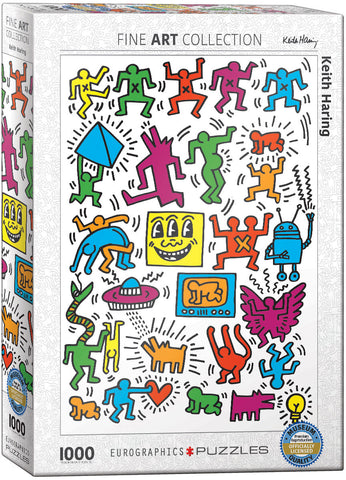 Collage By Keith Haring 1000-Piece Puzzle