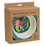 The Suction Baby Bowl with Isla the Mermaid is packaged in a box. 