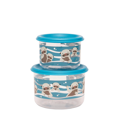Snack Containers "Baby Otter", Small, Set of 2