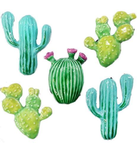 Cactus Magnets (Set of 5)