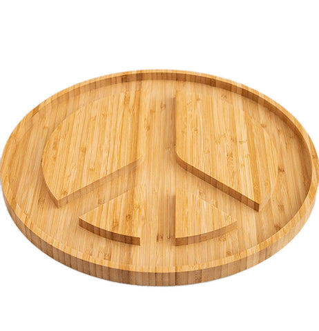 Peace Cheese and Cracker Board