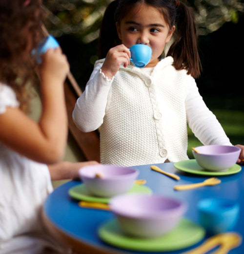 Tea Set For Kids Hopscotch Children's Store Green Toys Tea Set