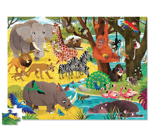 Wild Safari 72-Piece Puzzle