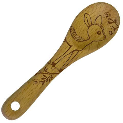 Little Red Hen-Talisman-Solid Beechwood Mini Spoon "Deer"