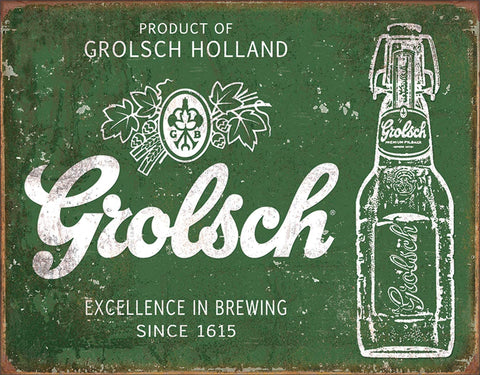 Grolsch Tin Sign