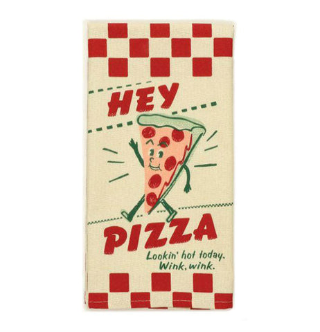 Hey Pizza Dish Towel