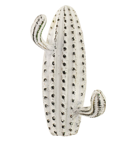 "Antique Gray Saguaro Cactus" Wall Hook