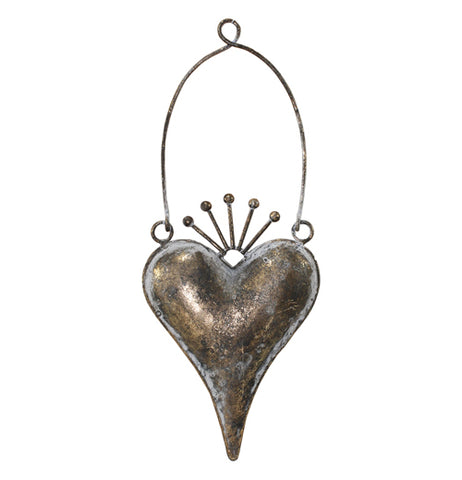 "Zara" Hanging Heart