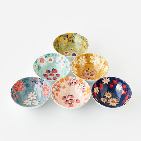 Berries and Florals Melamine Bowl