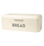 White Bread Box with the word "Bread" in black