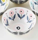 Porcelain Poppy Bowl