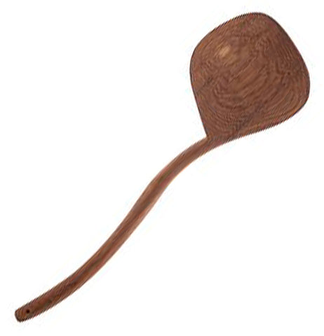 Bali Teak Curved Handle Ladle
