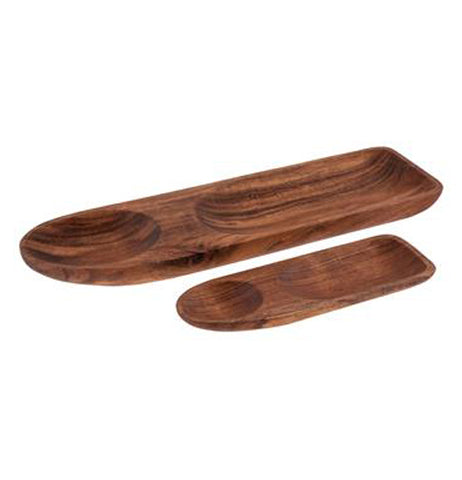 Sierra Hors D'Oeuvre Serving Tray Set of 2